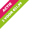 actie + 2 voor 21,99