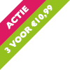actie + 3 voor 10,99