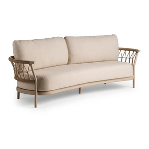 Fresca Lounge 3-zits loungebank - Champagne