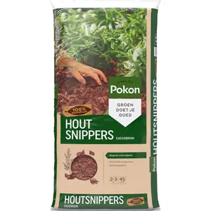 Houtsnippers cacaobruin 45l