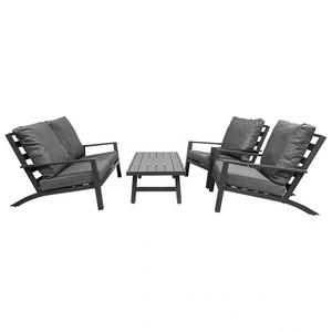 Lima Lounge set charcoal