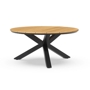 Omnigo Teak tafel rond