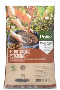 Pokon Bio Mediterrane Potgrond Turfvrij 30L
