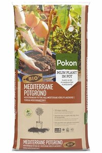 Pokon Bio Mediterrane Potgrond Turfvrij 45L
