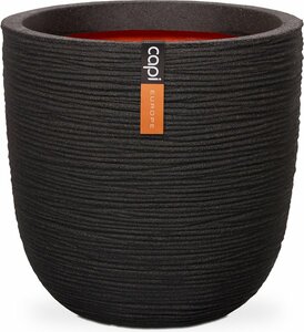 Pot bol Rib NL 54x52 Zwart