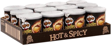 Pringles hot & spicy