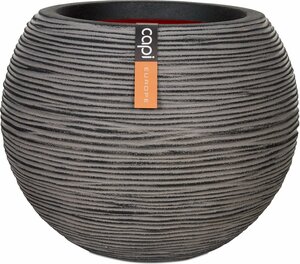 Vaas bol Rib NL 62x48 antraciet